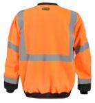 Picture of Occunomix LUX-CSWTBK 9 OZ. CREW NECK BLACK BOTTOM SWEATSHIRT