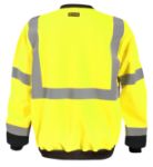 Picture of Occunomix LUX-CSWTBK 9 OZ. CREW NECK BLACK BOTTOM SWEATSHIRT