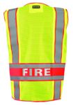 Picture of Occunomix LUX-DPSF Vest, Deluxe, DOR Public Safety Fire, Class 2