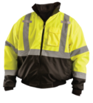 Picture of Occunomix LUX-ETJBJR 3-IN-1 BLACK BOTTOM FLEECE BOMBER JACKET