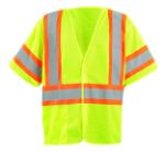 Picture of Occunomix LUX-GCB32T MESH TWO-TONE 5-PT. BREAK-AWAY VEST