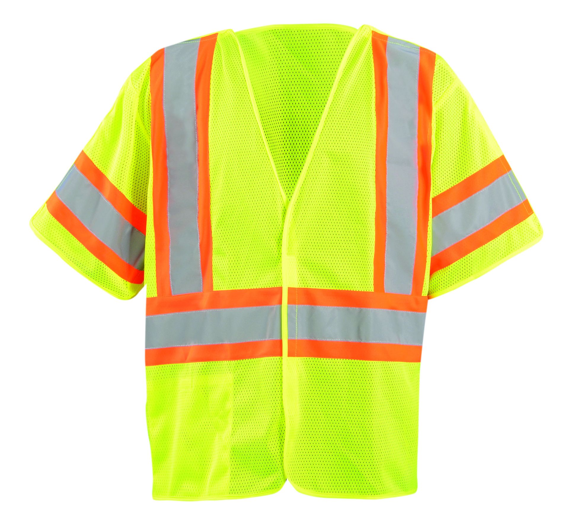 Picture of Occunomix LUX-GCB32T MESH TWO-TONE 5-PT. BREAK-AWAY VEST