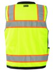 Picture of Occunomix LUX-HDS2T SOLID/MESH HEAVY DUTY TWO-TONE SURVEYOR VEST w/ZIPPER