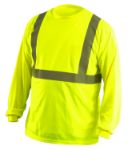 Picture of Occunomix LUX-LSET2B LONG SLEEVE WICKING BIRDSEYE T-SHIRT