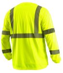 Picture of Occunomix LUX-LSETP3B LONG SLEEVE WICKING BIRDSEYE T-SHIRT w/POCKET