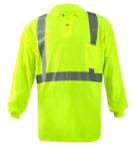 Picture of Occunomix LUX-LSPP2B LONG SLEEVE WICKING BIRDSEYE POLO SHIRT w/POCKET
