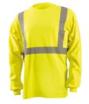 Picture of Occunomix LUX-LST2/FR FLAME RESISTANT LONG SLEEVE T-SHIRT w/POCKET *
