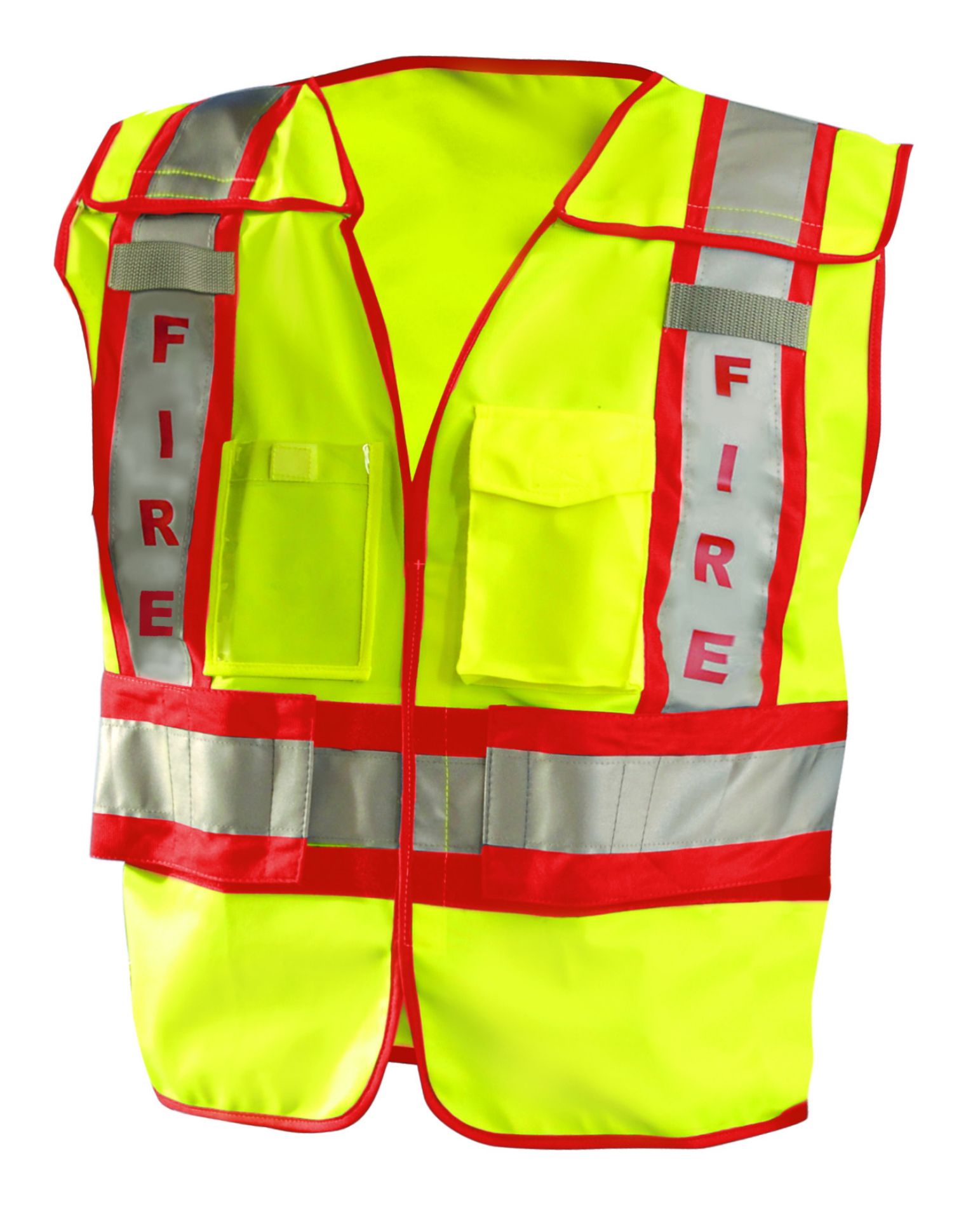 Picture of Occunomix LUX-PSF CLASSIC SOLID BREAKAWAY PUBLIC SAFETY VEST - FIRE