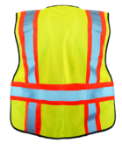 Picture of Occunomix LUX-SC2TB MESH TWO-TONE EXPANDABLE 5-PT. BREAK-AWAY VEST