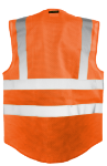 Picture of Occunomix LUX-SSCOOLG MESH DUAL STRIPE VEST