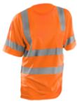 Picture of Occunomix LUX-SSETP3B SHORT SLEEVE DUAL STRIPE WICKING BIRDSEYE T-SHIRT w/POCKET