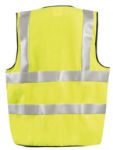 Picture of Occunomix LUX-SSFG/FR PREMIUM FLAME RESISTANT DUAL STRIPE SOLID VEST *