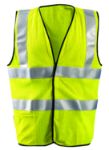 Picture of Occunomix LUX-SSFGCFR PREMIUM FLAME RESISTANT DUAL STRIPE MESH VEST *
