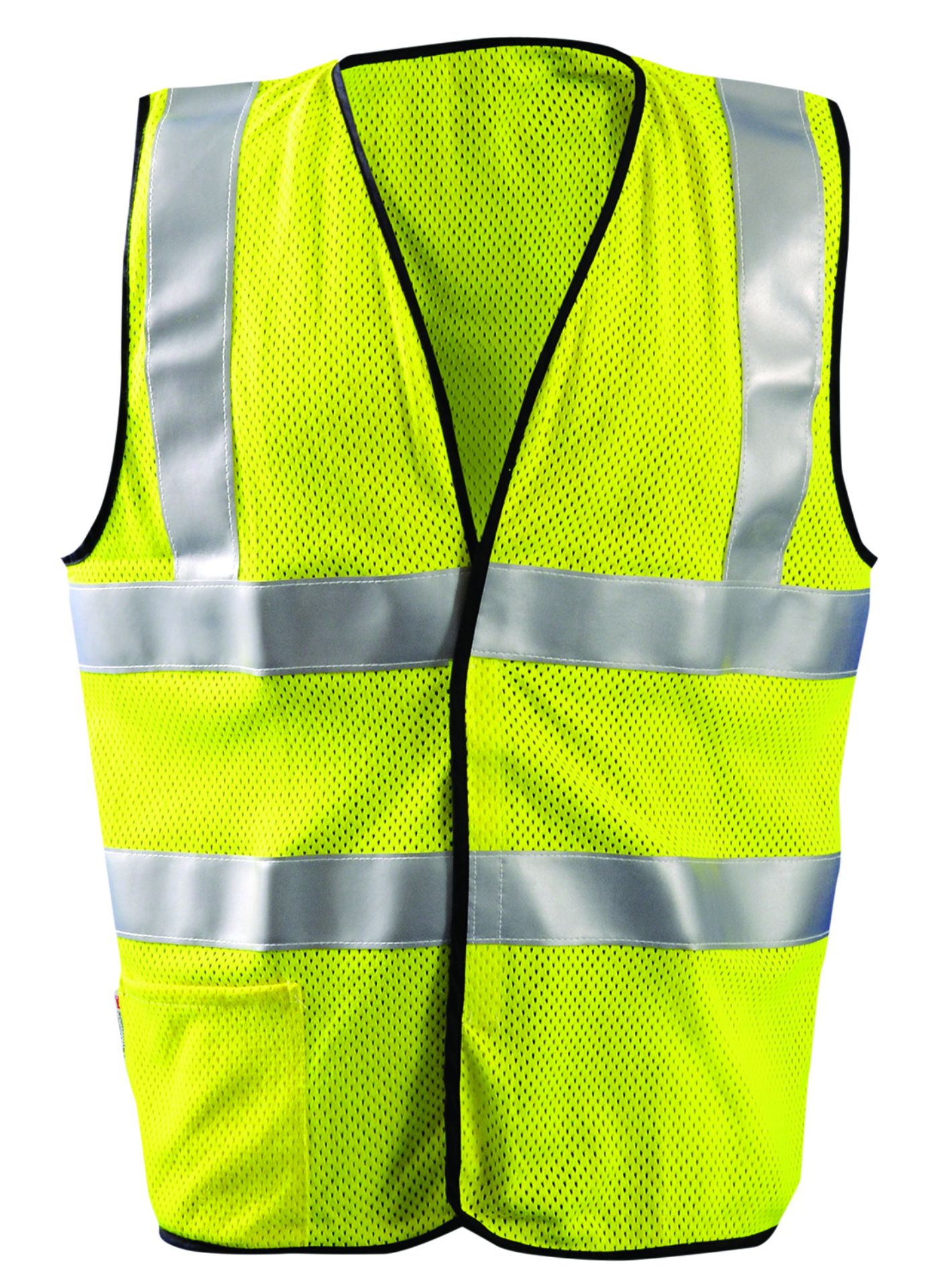 Picture of Occunomix LUX-SSFGCFR PREMIUM FLAME RESISTANT DUAL STRIPE MESH VEST *