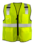 Picture of Occunomix LUX-SSGCS MESH SURVEYOR VEST w/ZIPPER