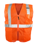 Picture of Occunomix LUX-SSGZC MESH STANDARD VEST w/ZIPPER