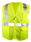 Picture of Occunomix LUX-SSGZ SOLID STANDARD VEST w/ZIPPER