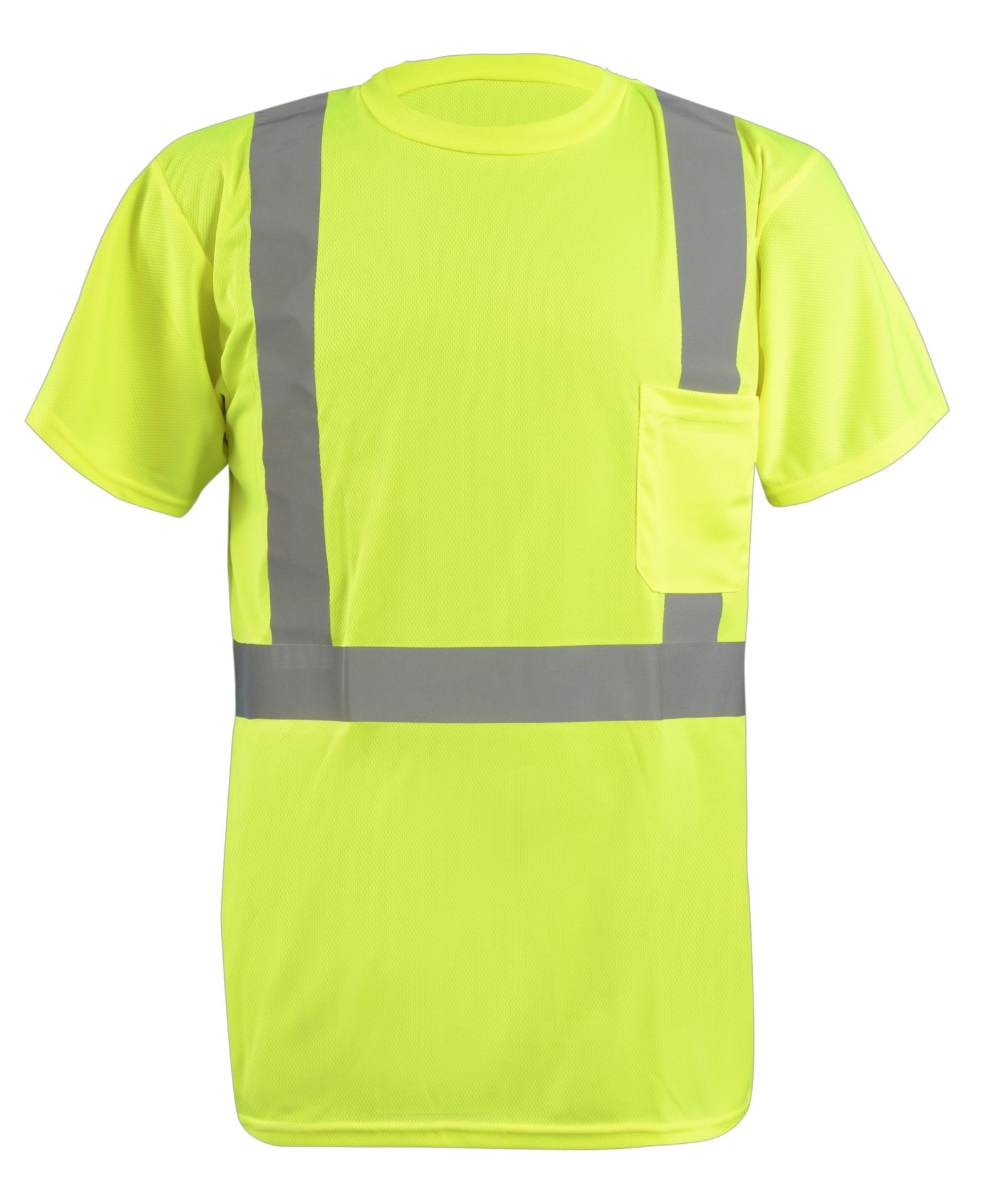 Picture of Occunomix LUX-SSMTP2 SHORT SLEEVE MICRO MESH T-SHIRT w/POCKET (also available in Tall)