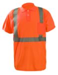 Picture of Occunomix LUX-SSPP2B SHORT SLEEVE WICKING BIRDSEYE POLO SHIRT w/POCKET
