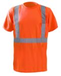 Picture of Occunomix LUX-SSTP2BX SHORT SLEEVE WICKING BIRDSEYE X-BACK T-SHIRT w/POCKET