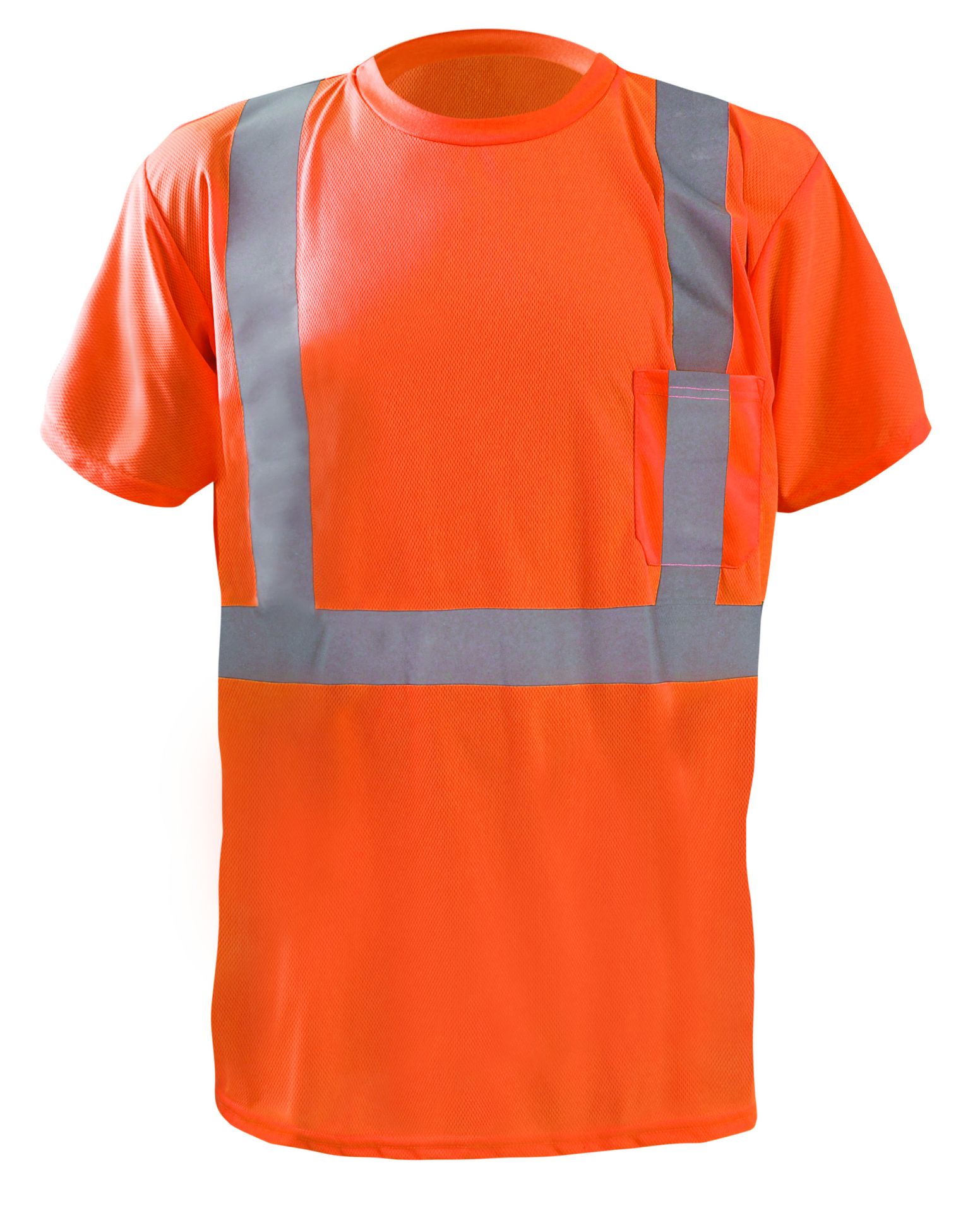 Picture of Occunomix LUX-SSTP2BX SHORT SLEEVE WICKING BIRDSEYE X-BACK T-SHIRT w/POCKET