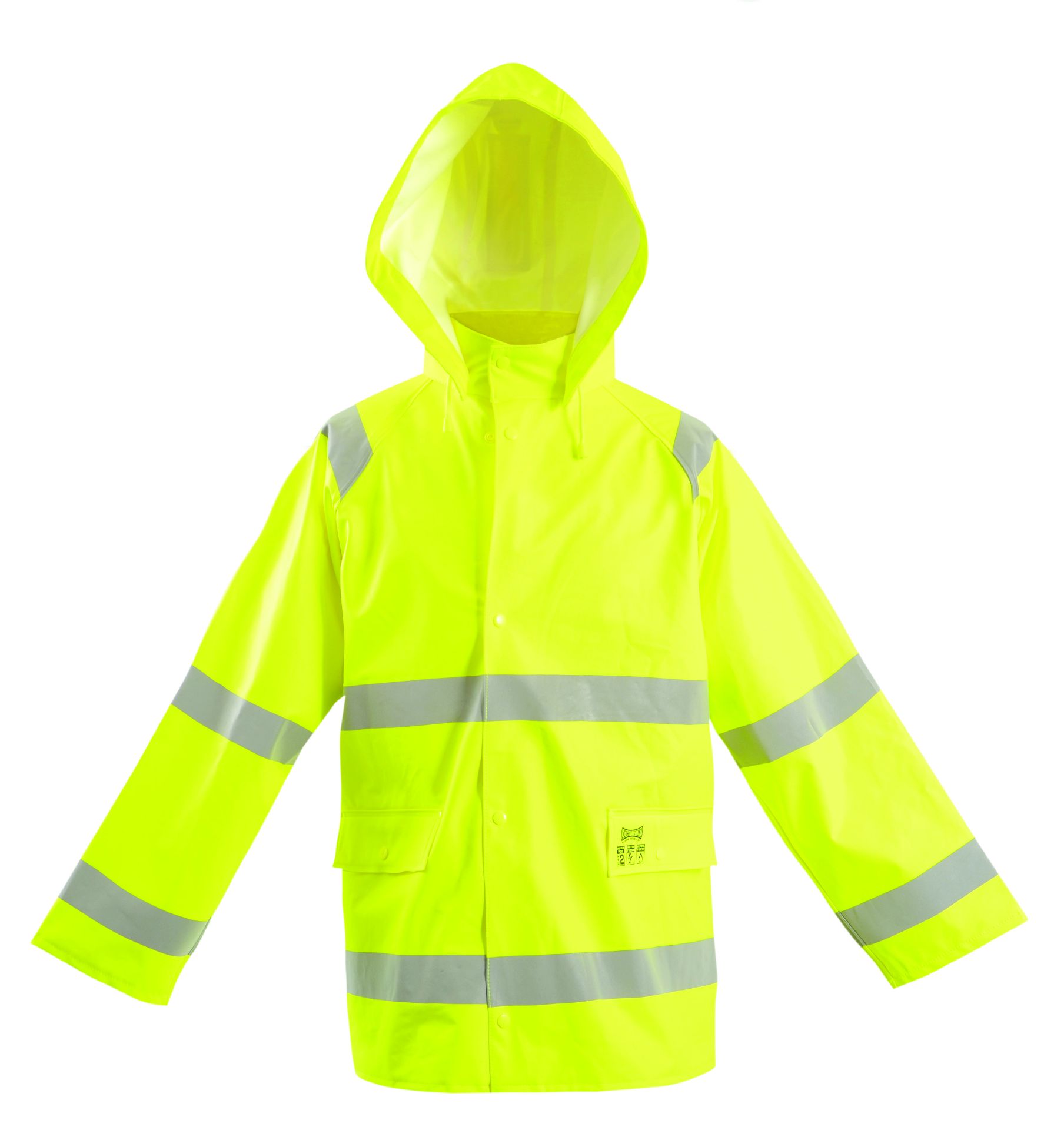 Picture of Occunomix LUX-TJR/FR2 FLAME RESISTANT RAIN JACKET *