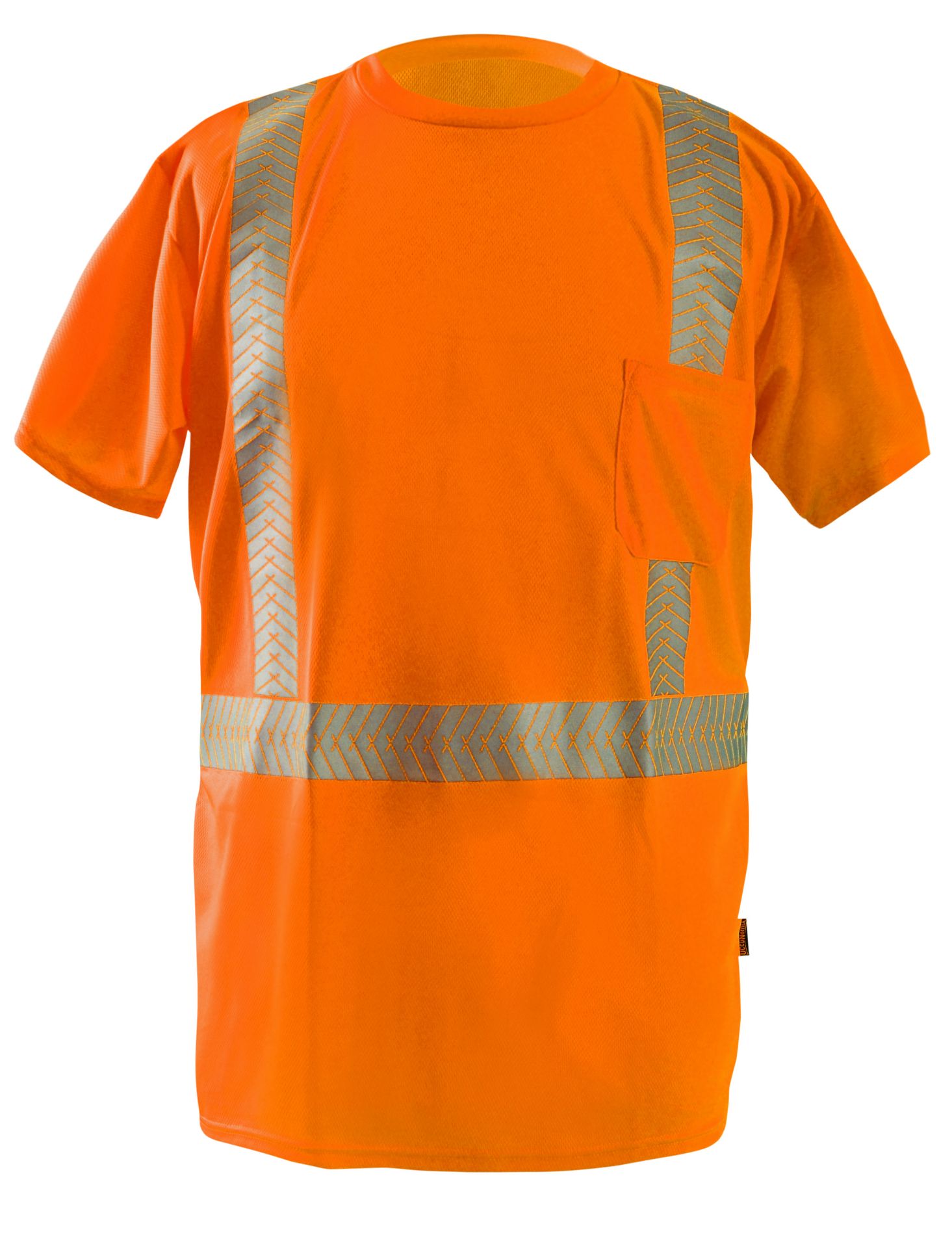 Picture of Occunomix LUX-TSSP2B SHORT SLEEVE OCX PATENTED SEGMENTED TAPE T-SHIRT w/POCKET