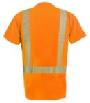 Picture of Occunomix LUX-TSSP2B SHORT SLEEVE OCX PATENTED SEGMENTED TAPE T-SHIRT w/POCKET