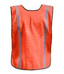 Picture of Occunomix LUX-XSBM MESH SILVER REFLECTIVE VEST