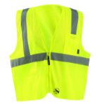 Picture of Occunomix TSE-IMZ MESH SELF-EXTINGUISHING VEST w/QUICK RELEASE ZIPPER