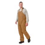 Picture of Berne  B377 Heartland Insulated Washed Duck Bib Overall