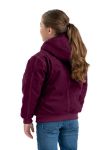 Picture of Berne  BHJ61 Youth Highland Softstone Duck Hooded Jacket