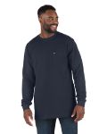 Picture of Berne  BSM23 Heavyweight Long Sleeve Pocket T-Shirt