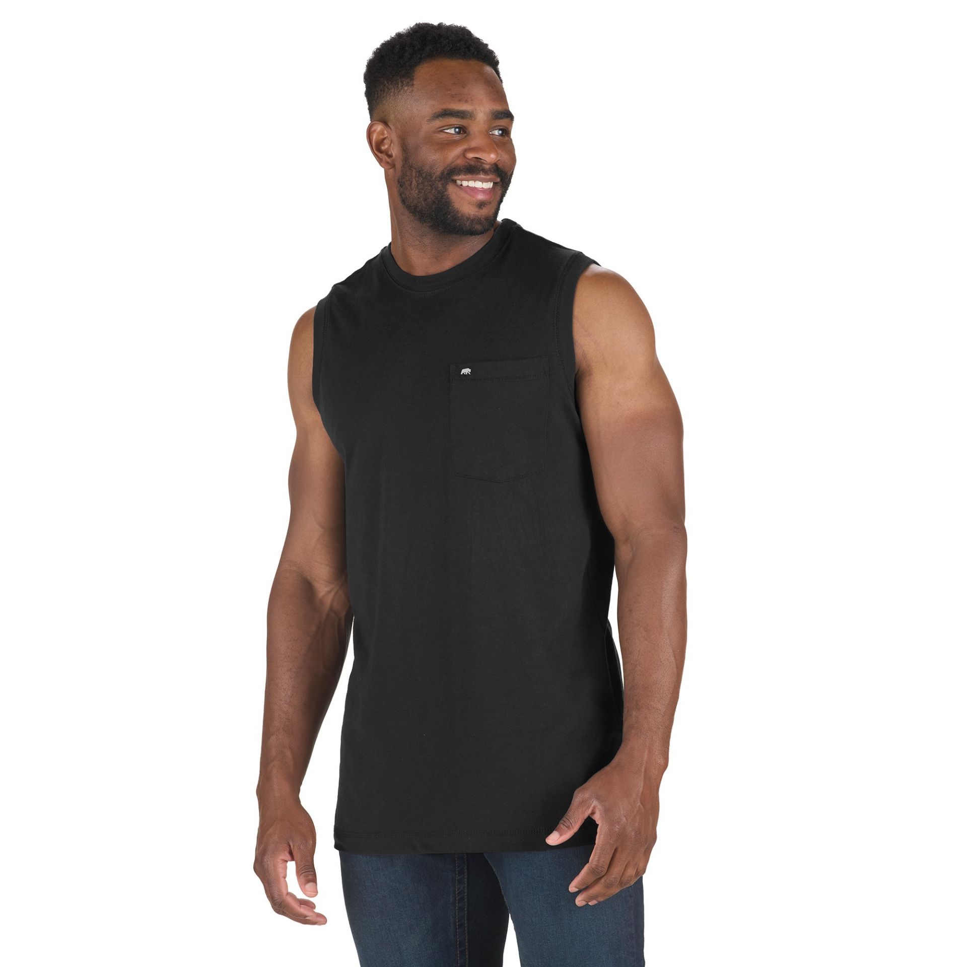 Picture of Berne  BSM35 Performance Sleeveless Pocket T-Shirt