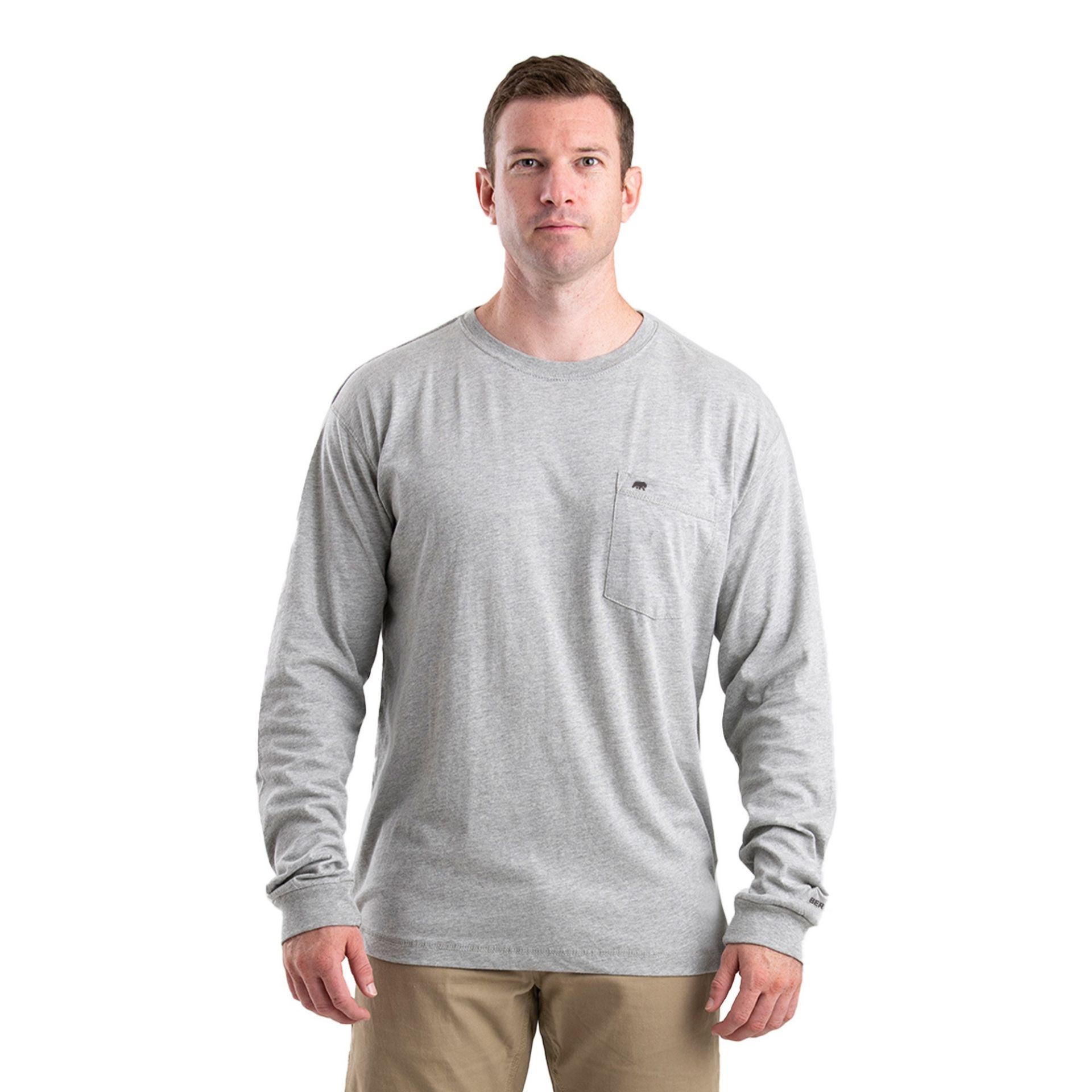 Picture of Berne  BSM40 Performance Long Sleeve Pocket T-Shirt