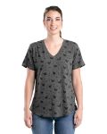Picture of Berne  BSW40 Women's Performance V-Neck Short Sleeve T-Shirt