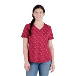 Picture of Berne  BSW40 Women's Performance V-Neck Short Sleeve T-Shirt