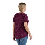 Picture of Berne  BSW40 Women's Performance V-Neck Short Sleeve T-Shirt