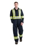 Picture of Berne  HVC250 Safety Striped Unlined Coverall