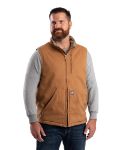 Picture of Berne  V818 Heartland Sherpa-Lined Washed Duck Vest