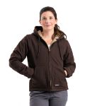 Picture of Berne  WHJ43 Women's Sherpa-Lined Softstone Duck Hooded Jacket