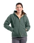 Picture of Berne  WHJ43 Women's Sherpa-Lined Softstone Duck Hooded Jacket