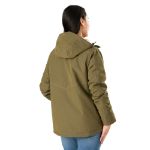 Picture of Berne  WHJ45 Women's Softstone Micro-Duck Hooded Coat