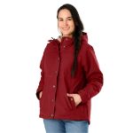 Picture of Berne  WHJ45 Women's Softstone Micro-Duck Hooded Coat