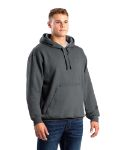 Picture of Berne  SP418 Heritage Zippered Pocket Hooded Pullover Sweatshirt