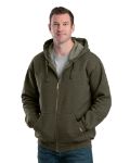 Picture of Berne  SZ413 Heritage Full-Zip Hooded Sweatshirt
