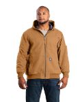 Picture of Berne  HJ59 Heartland Duck Flannel-Lined Hooded Jacket