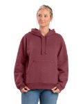 Picture of Berne  WSP418 Women's Heritage Zippered Pocket Hooded Pullover Sweatshirt