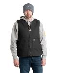Picture of Berne  VW531 Heartland Sherpa-Lined Washed Duck V-Neck Vest