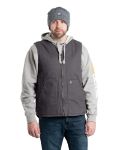 Picture of Berne  VW531 Heartland Sherpa-Lined Washed Duck V-Neck Vest